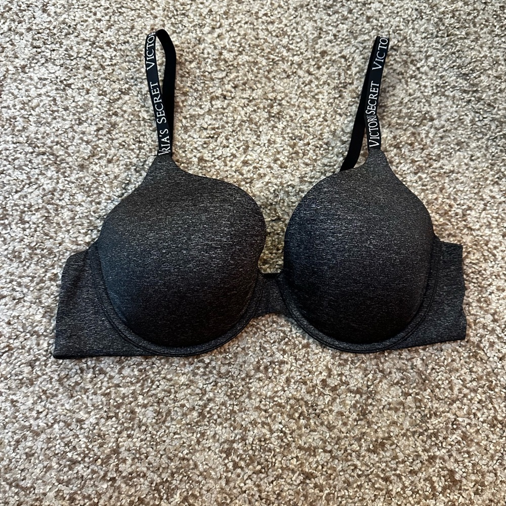 Victoria's Secret Charcoal Gray Bra